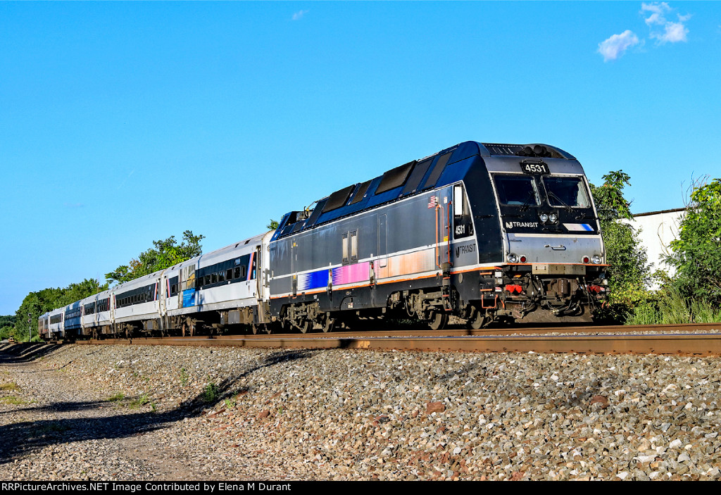 NJT 4531 on train 5746